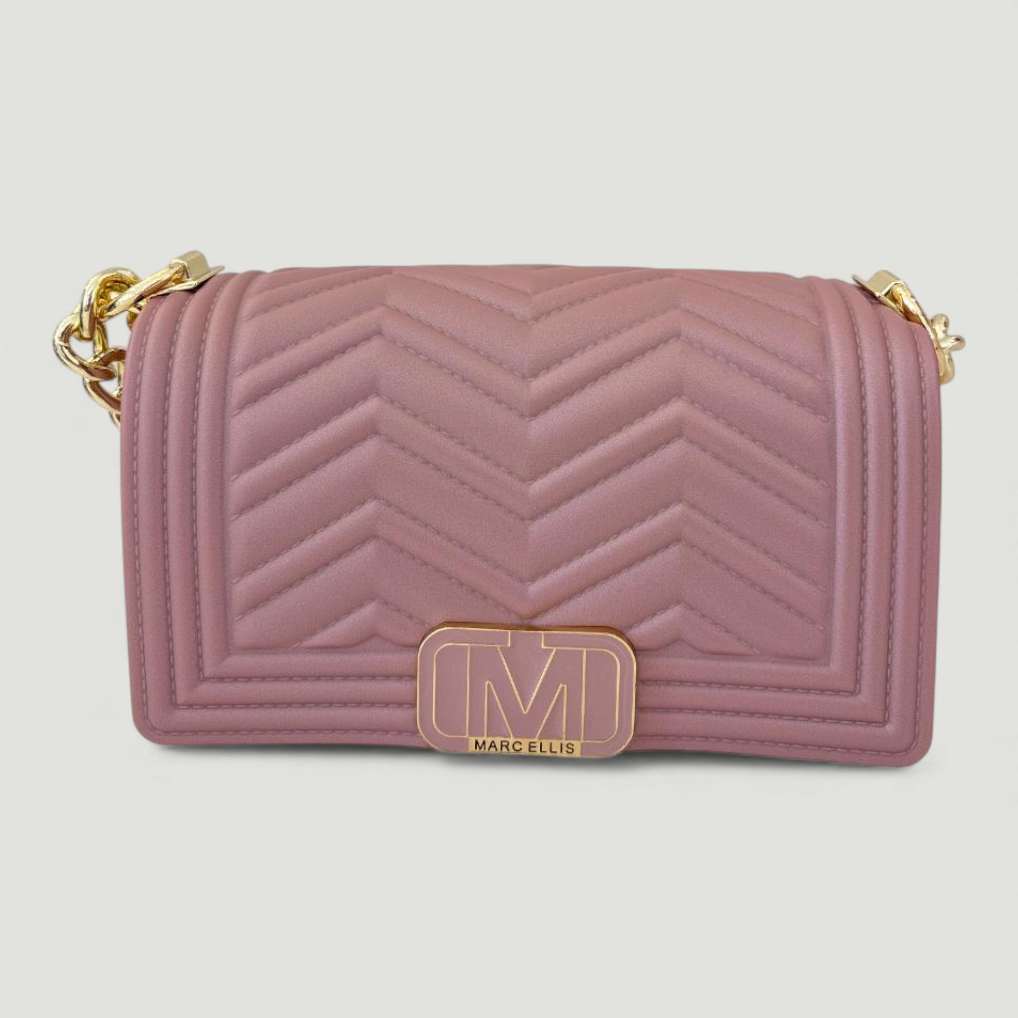MARC ELLIS BORSA FLAT ASH ROSE/LIGHT GOLD