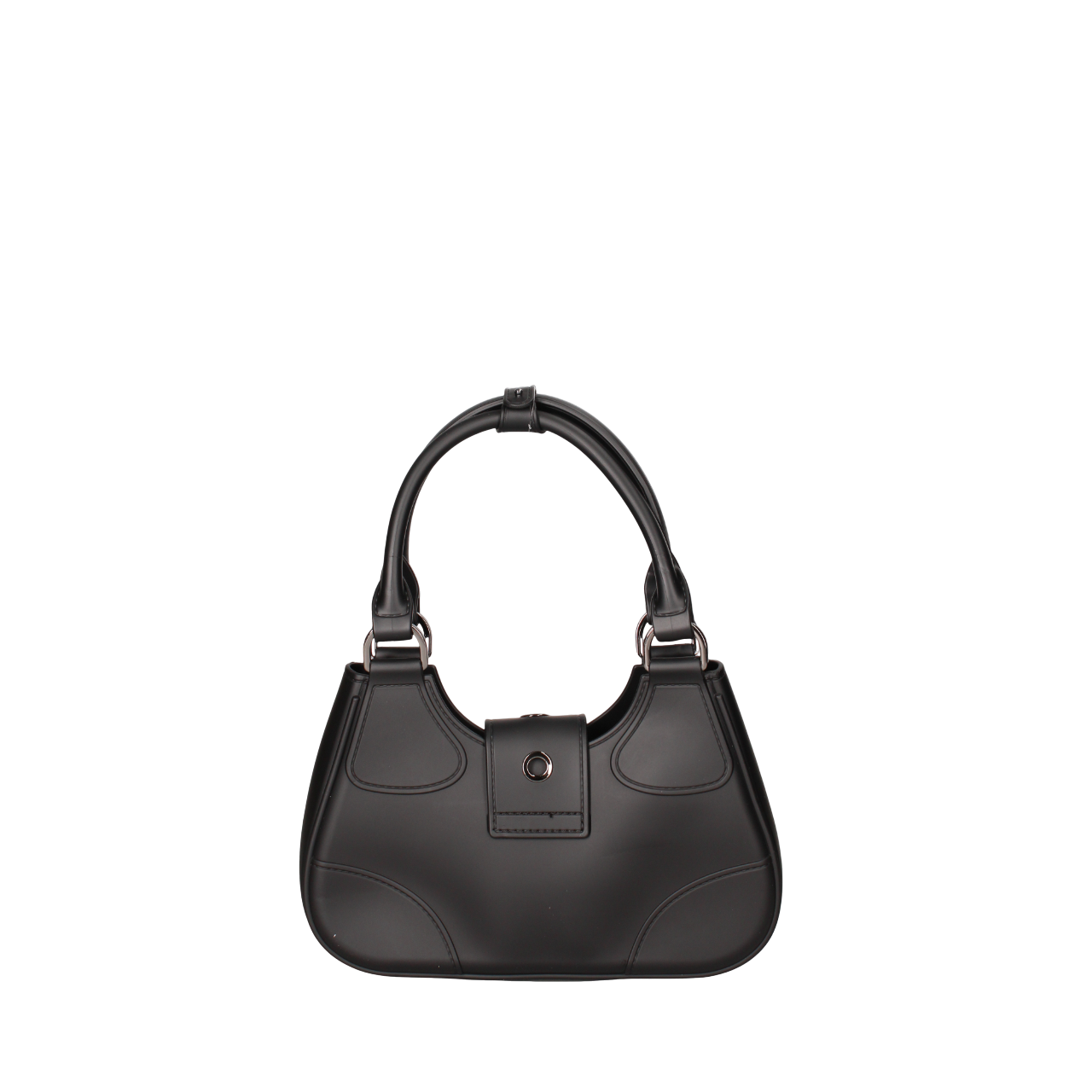 MARC ELLIS BORSA FLAT CIRCLE BLACK/CDF