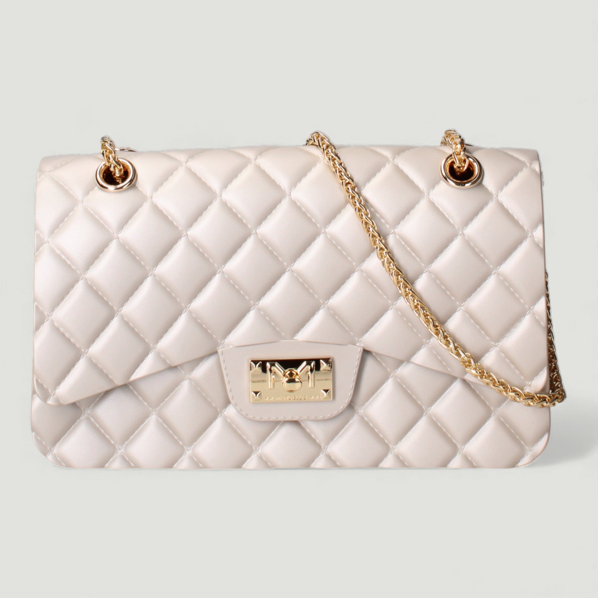MARC ELLIS BORSA FLAT FALCON M TAUPE/LIGHT GOLD