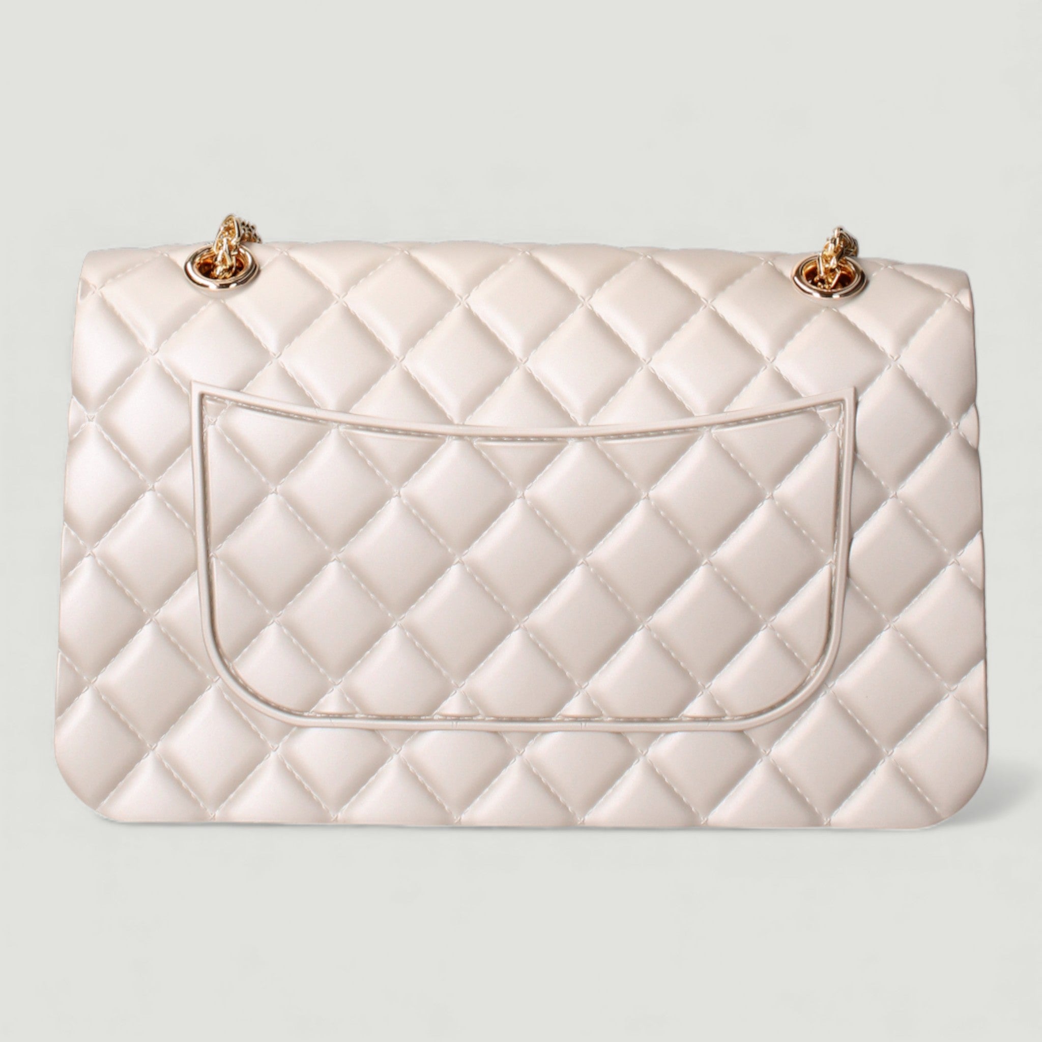 MARC ELLIS BORSA FLAT FALCON M TAUPE/LIGHT GOLD