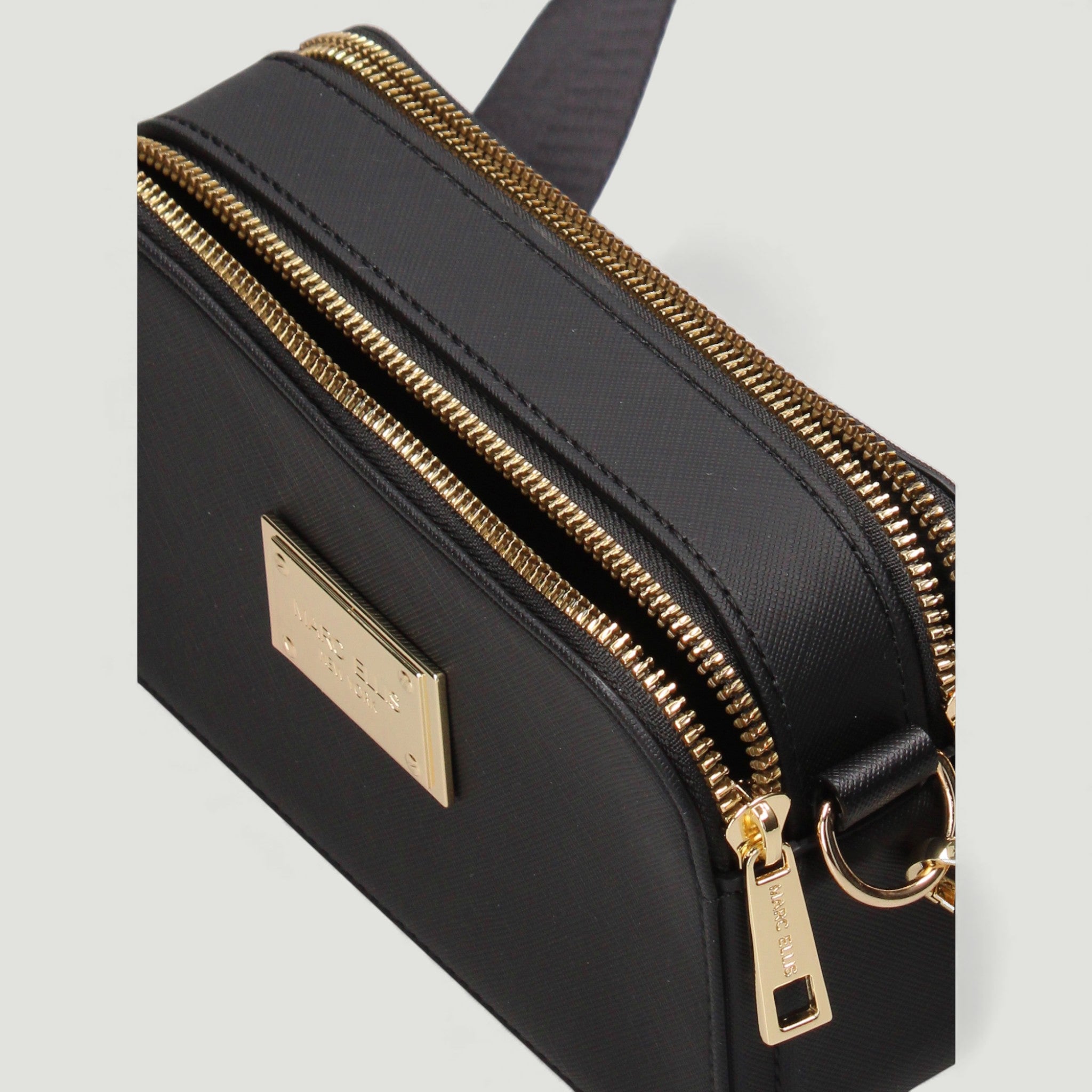 MARC ELLIS BORSA FLAT MARC BLACK/LIGHT GOLD