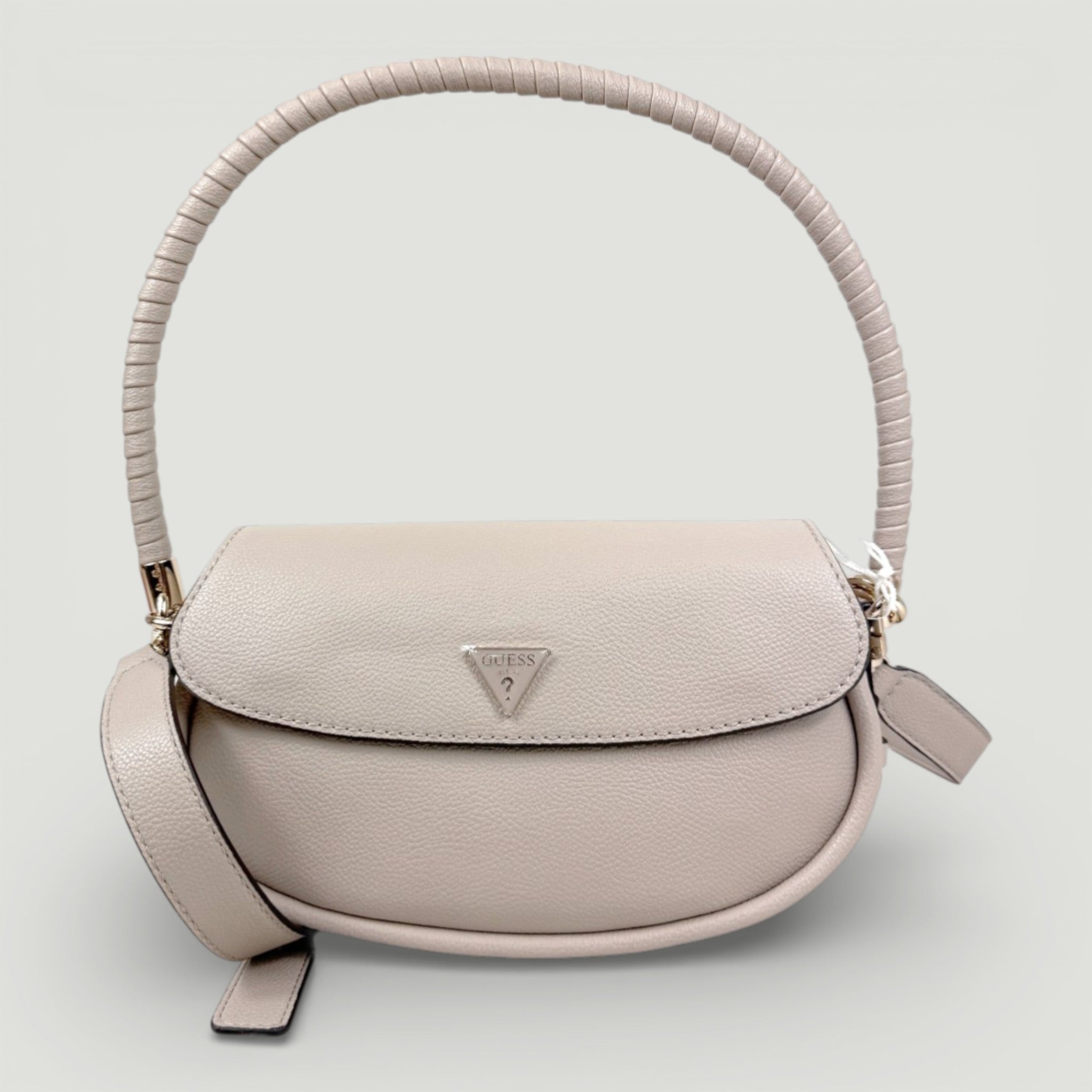 GUESS BORSA DANYA FLAP SHOULDER BAG TAUPE