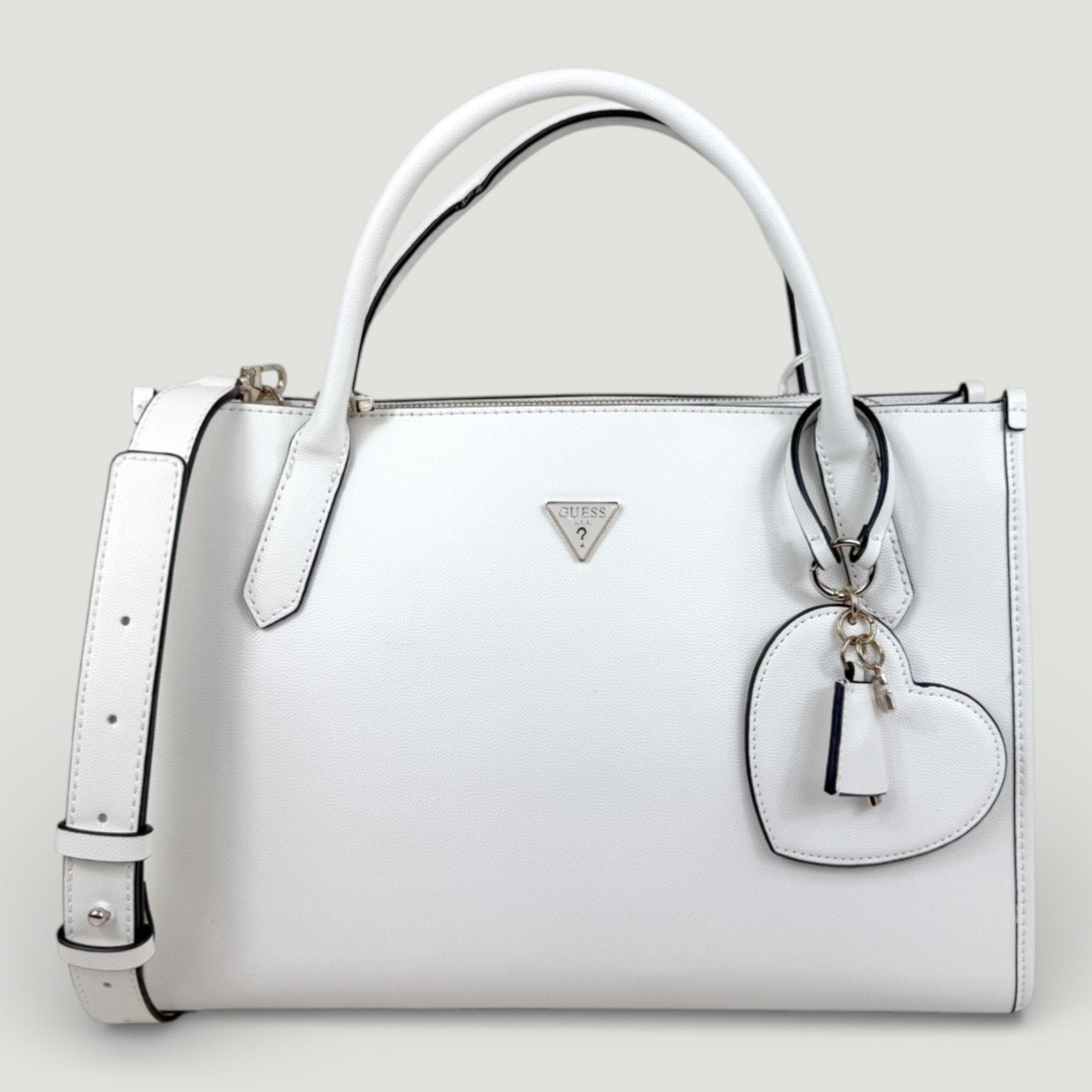 GUESS BORSA ISOBEL TOTE WHITE