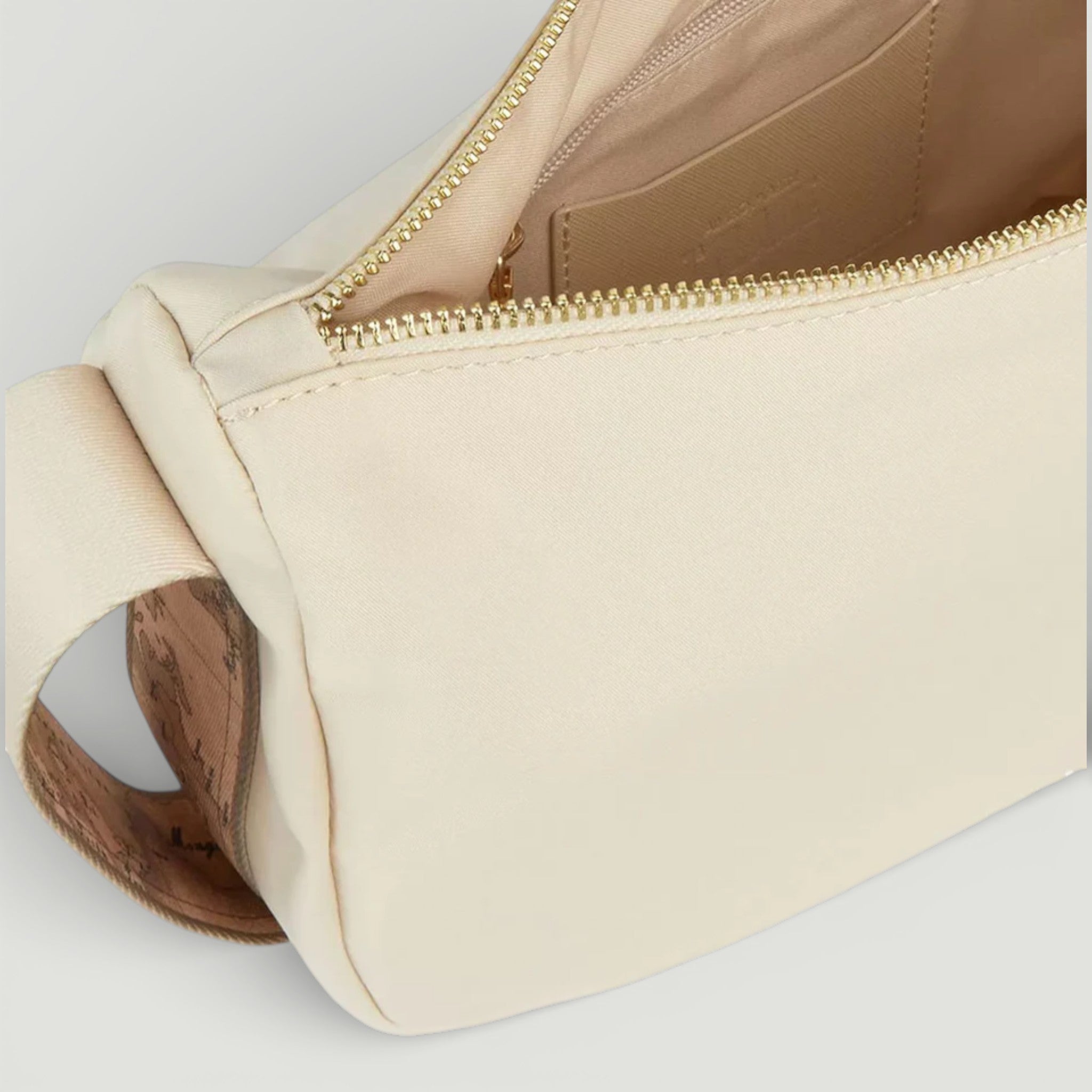 ALVIERO MARTINI 1^CLASSE BORSA MEZZALUNA CHAMPAGNE