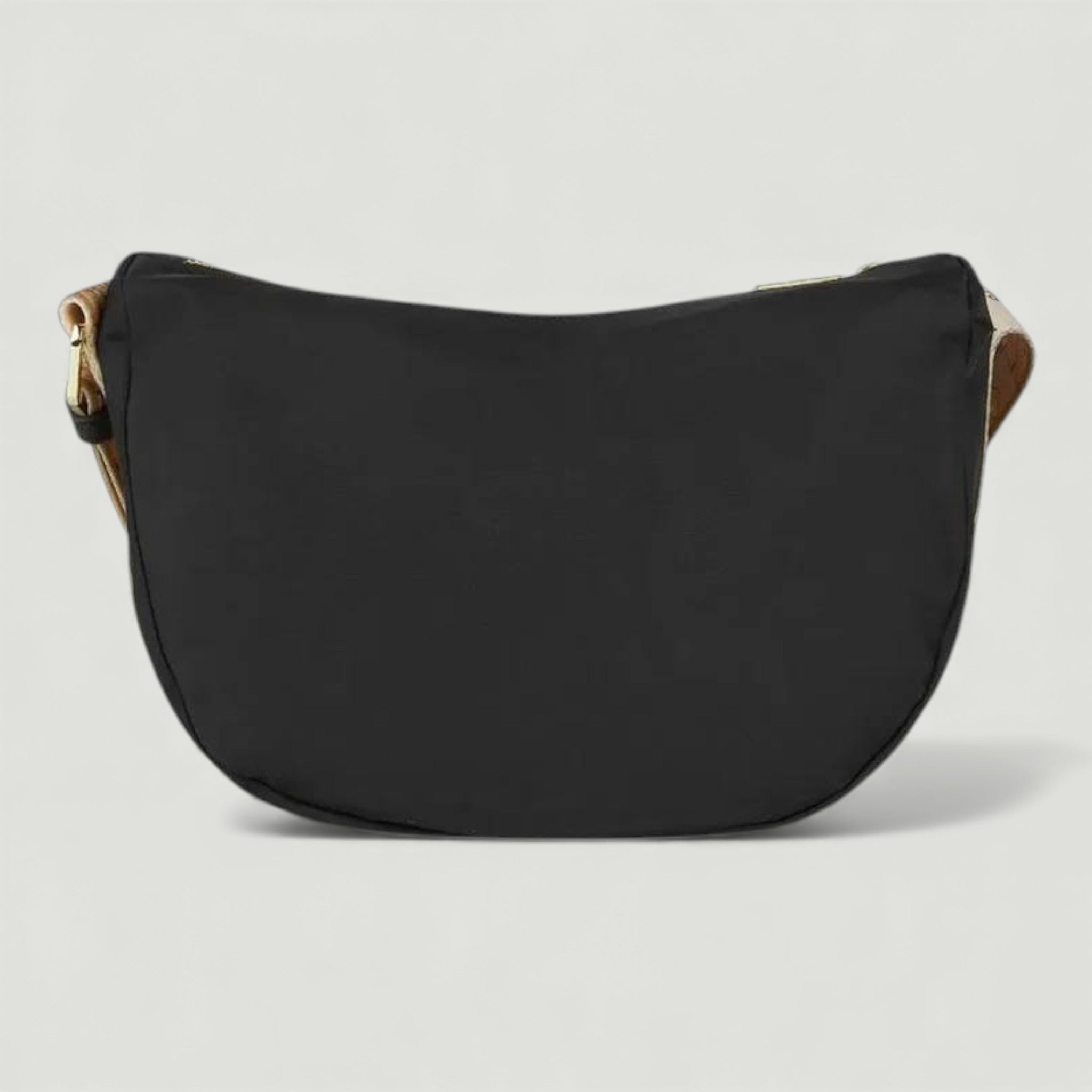 ALVIERO MARTINI 1^ CLASSE BORSA TRACOLLA MEZZALUNA PICCOLA NERA