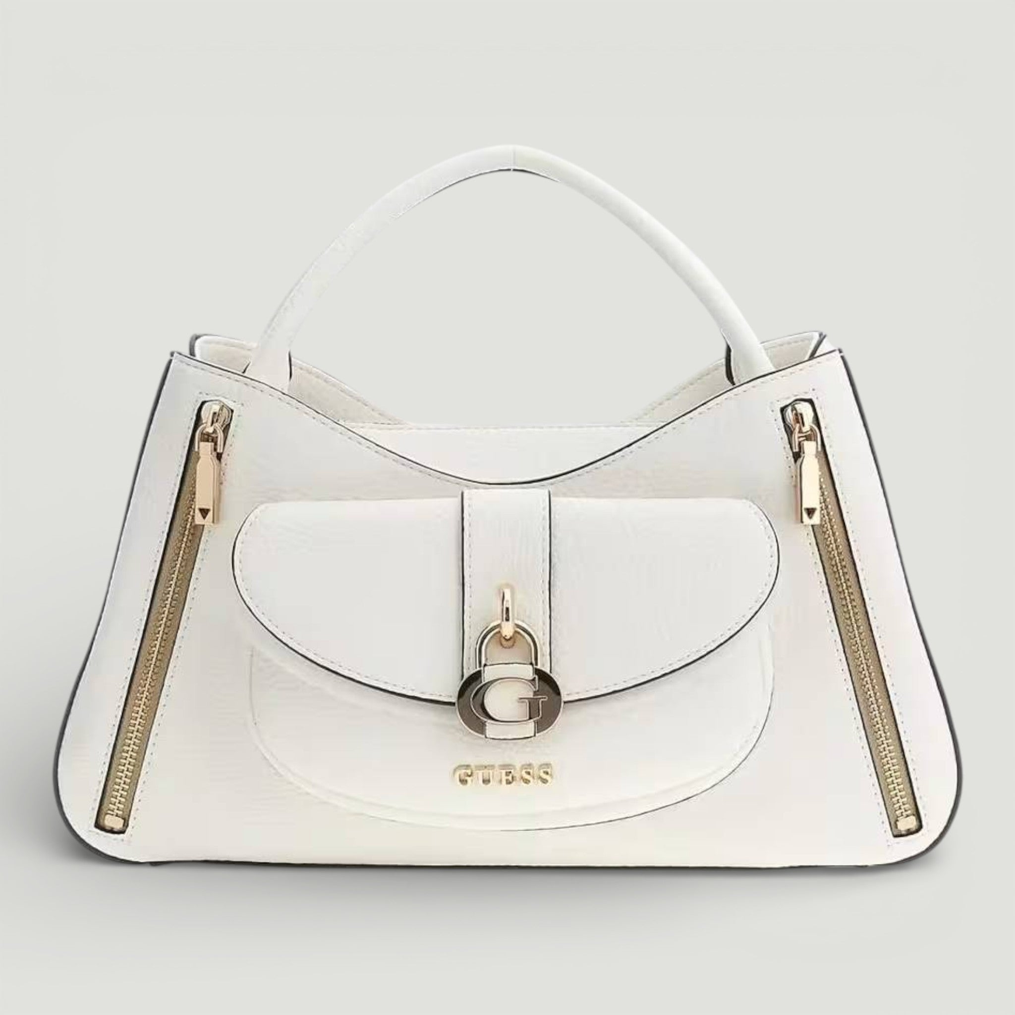 GUESS BORSA JESSA GIRLFRIEND SATCHEL WHITE