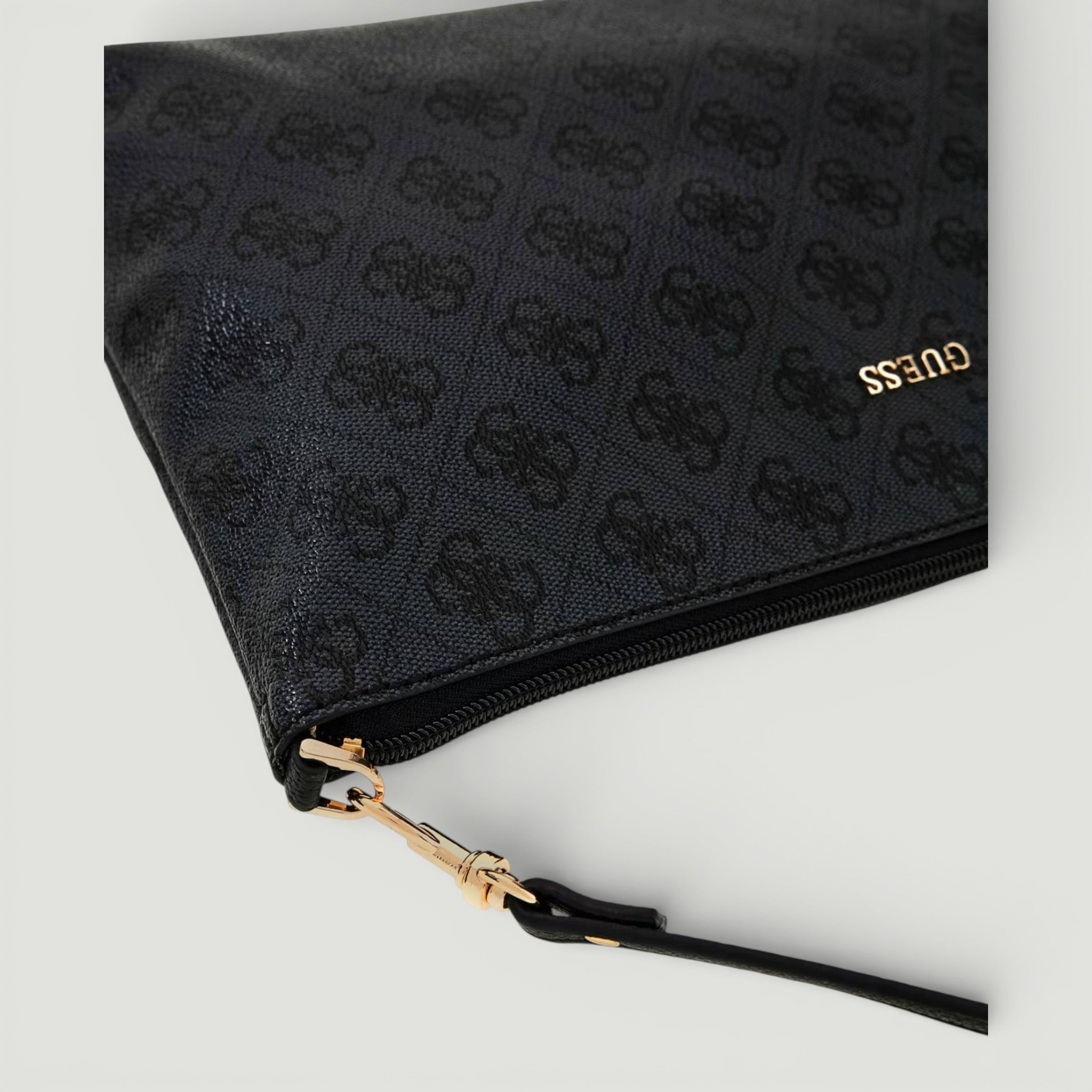 GUESS BORSA VICTTORIA LARGE 2 IN 1 TOTE COAL LOGO