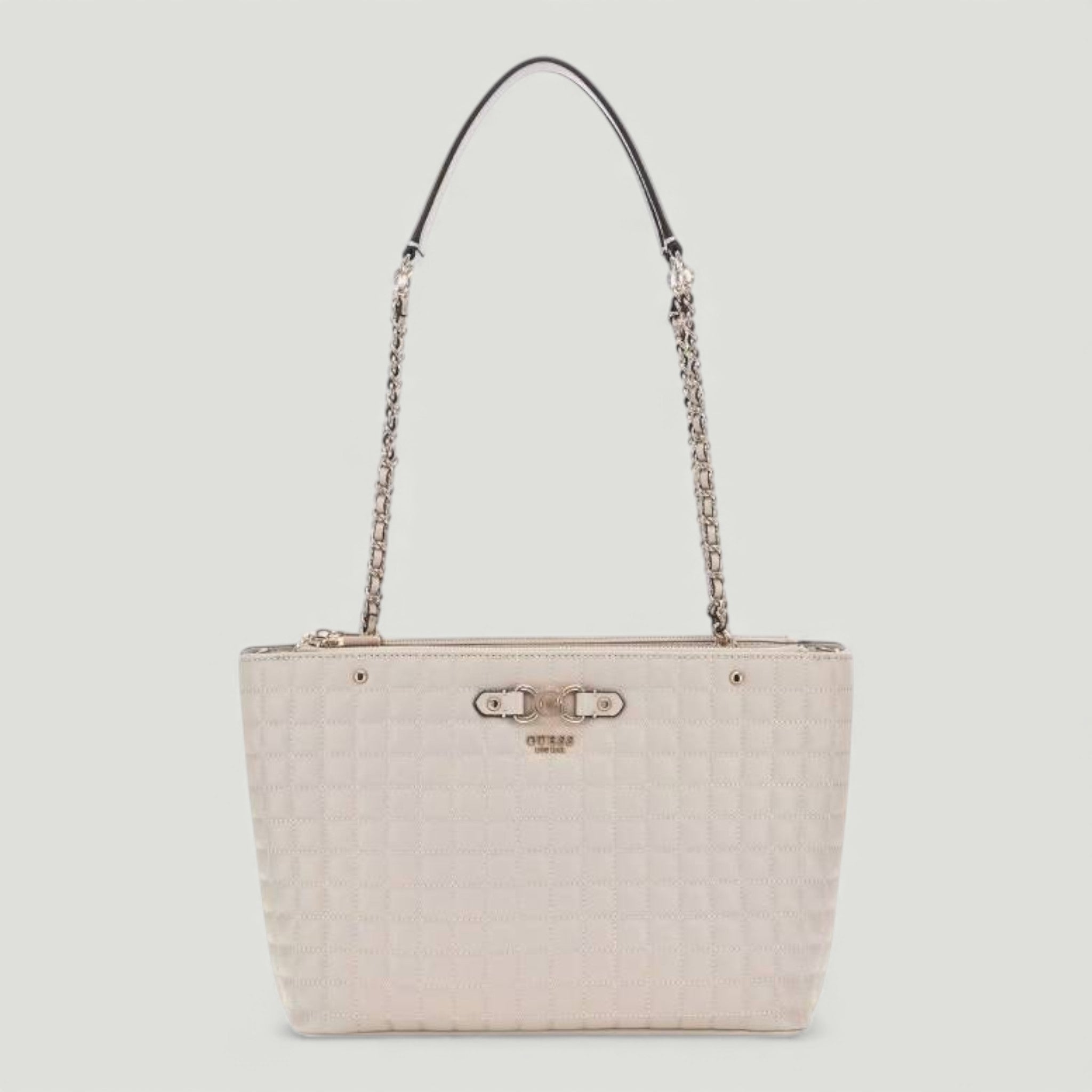 GUESS BORSA NADIRA STATUS TOTE LIGHT TAUPE