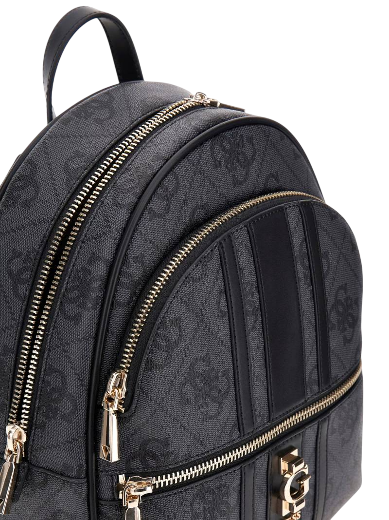GUESS ZAINO ERENIA LARGE BACKPACK COAL LOGO