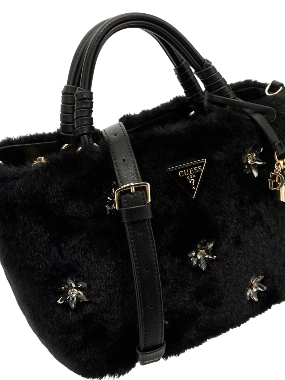 GUESS BORSA SHAIDA TOTE NERO