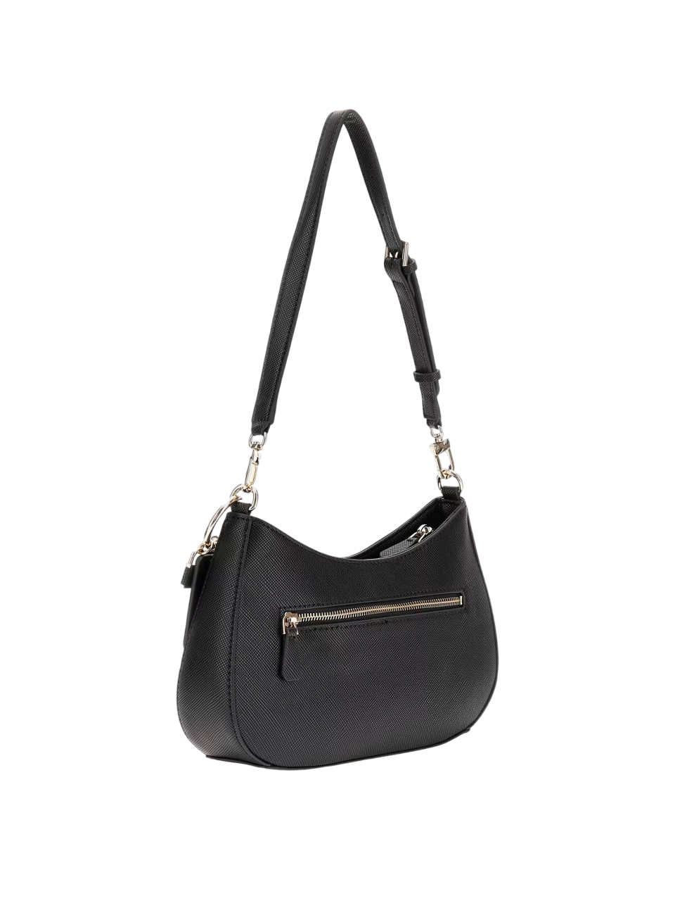 GUESS BORSA NOELLE II TOP ZIP SHOULDER BLACK