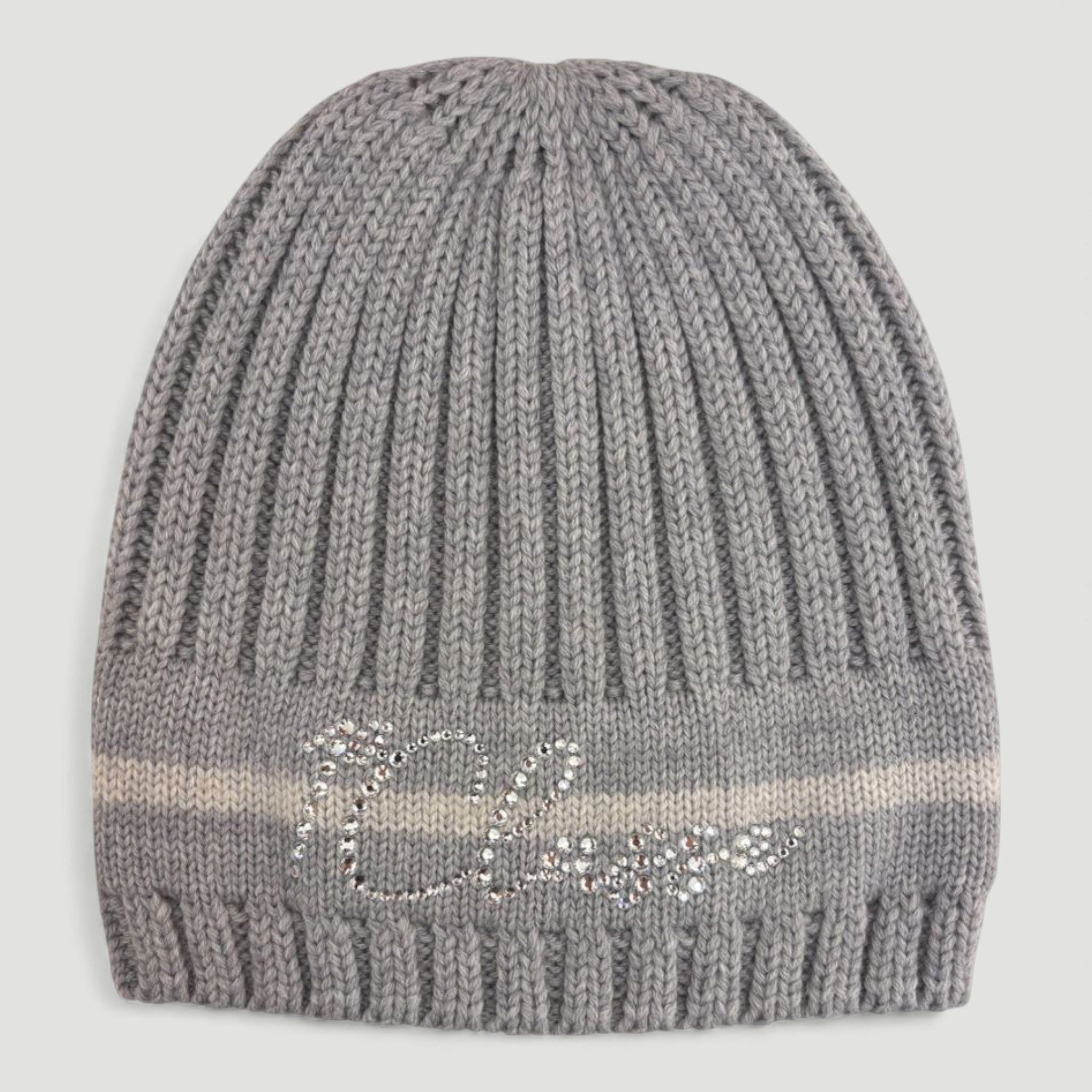 ALVIERO MARTINI 1^ CLASSE CAPPELLO CON STRASS GRIGIO