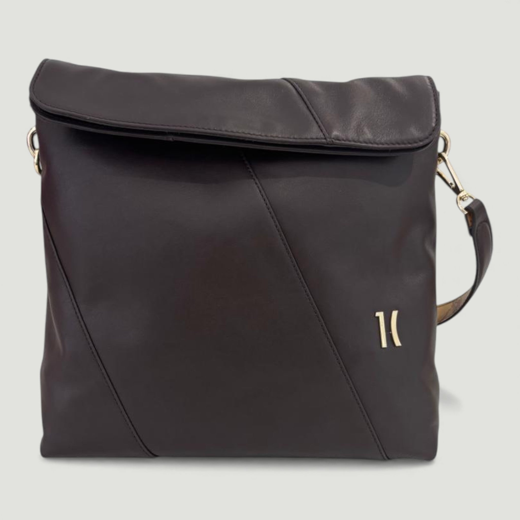 ALVIERO MARTINI 1^ CLASSE SOTTOSPALLA DOPPIA PORTABILITA' MOGANO