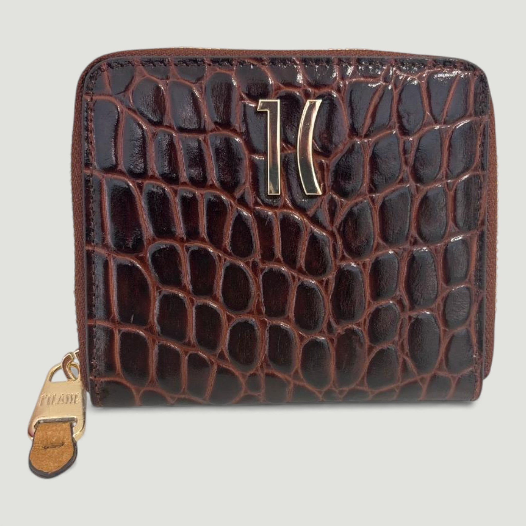 ALVIERO MARTINI 1^ CLASSE PORTACARTE CON ZIP TAUPE