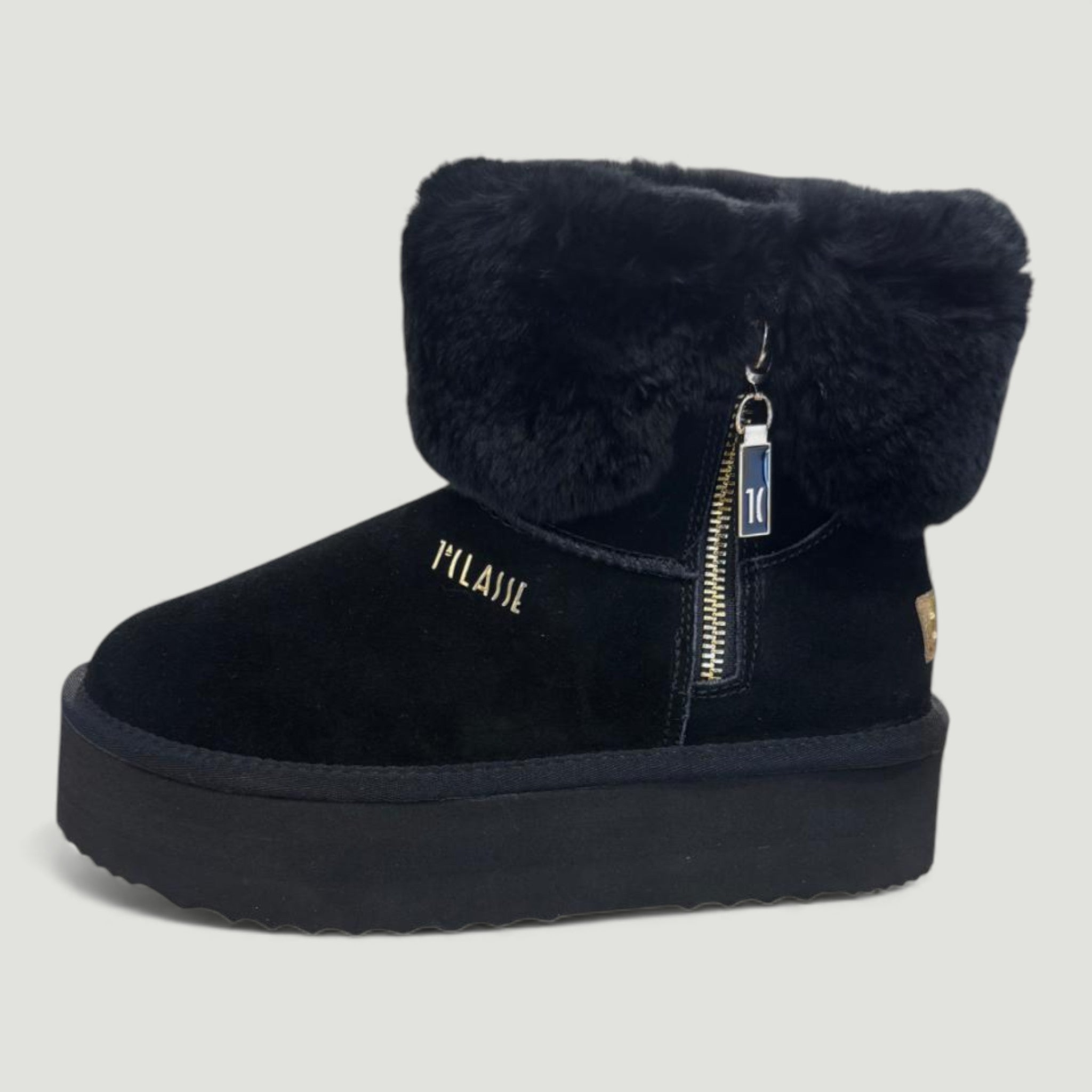 ALVIERO MARTINI 1^ CLASSE STIVALETTO CON PELLICCIA