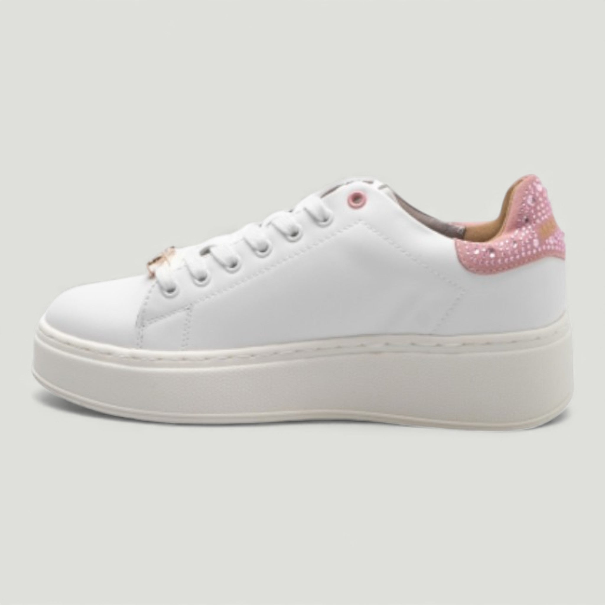 MARC ELLIS SNEAKERS MAKI 305 WHITE/PINK