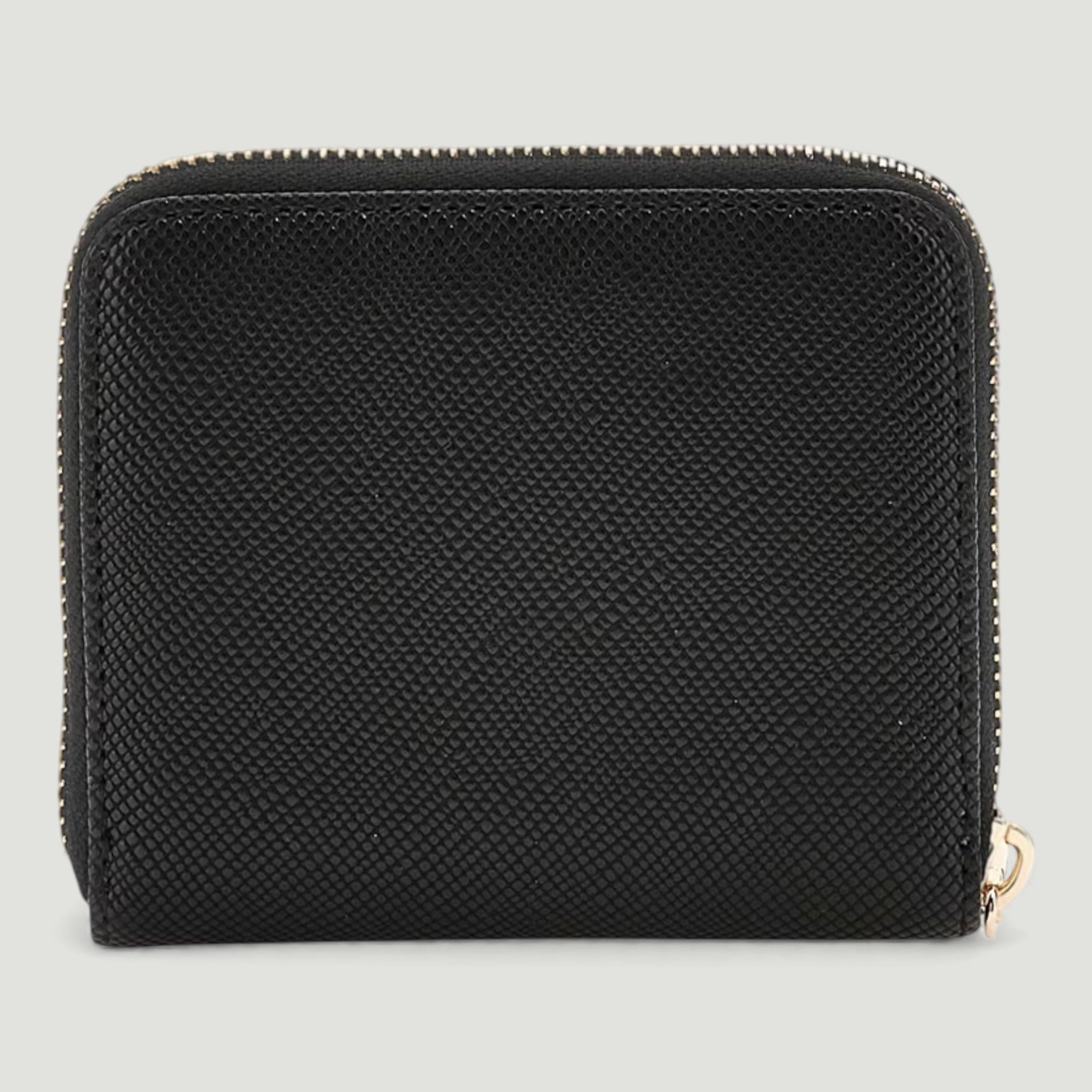 GUESS PORTAFOGLIO LAUREAL II SLG SMALL ZIP AROUND BLACK