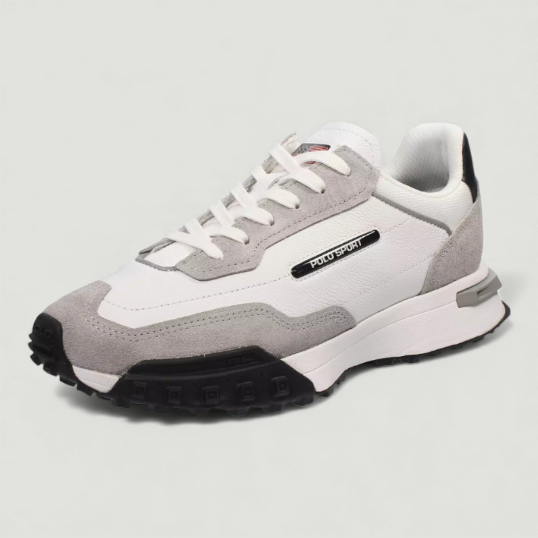RALPH LAUREN SNEAKERS PS 275 GREY/WHITE UOMO