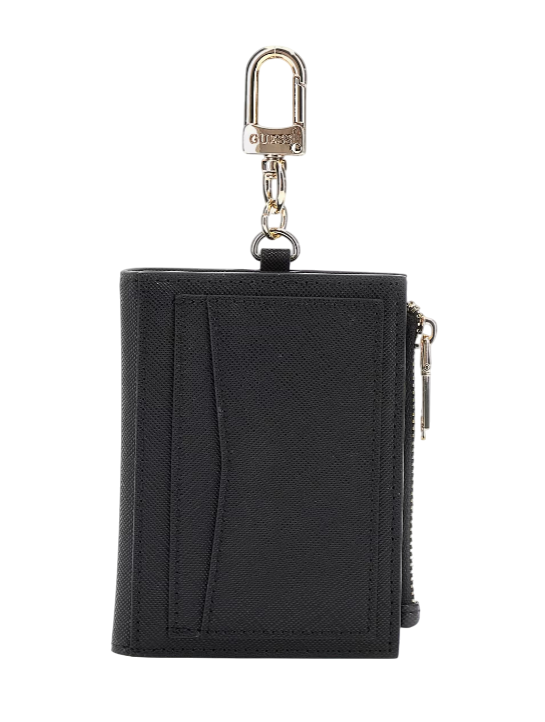 GUESS PORTACHIAVI CARD HOLDER BLACK