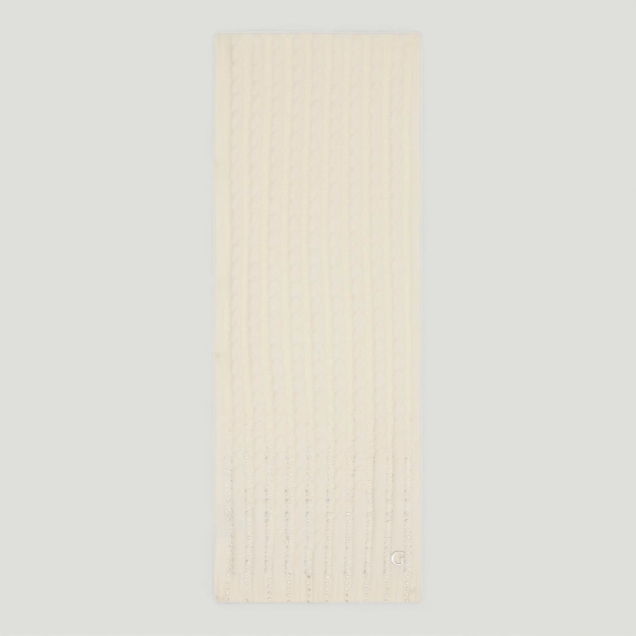 GUESS SCIARPA KNITTED SCARF 30X165 WHITE