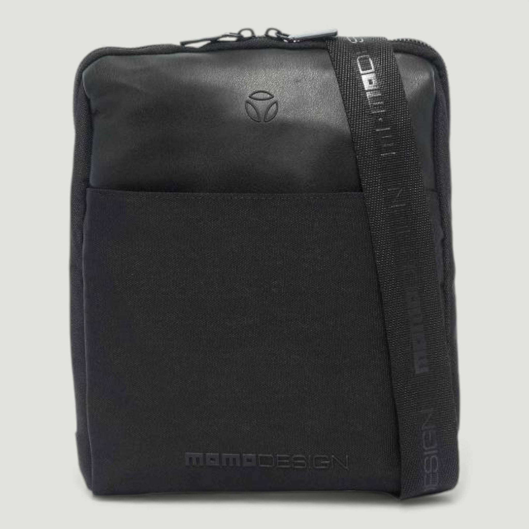 BORSELLO A TRACOLLA MO-16 GRANDE BLACK/BLACK Uomo U