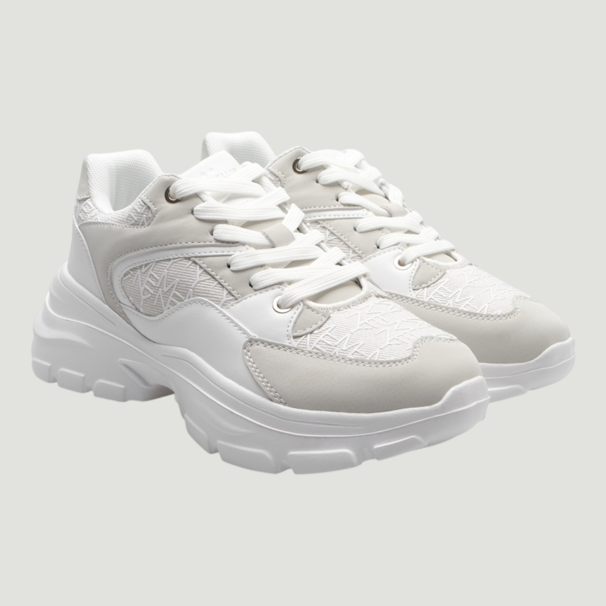 MARC ELLIS SNEAKERS WANDA 302 WHITE/LIGHT GREY