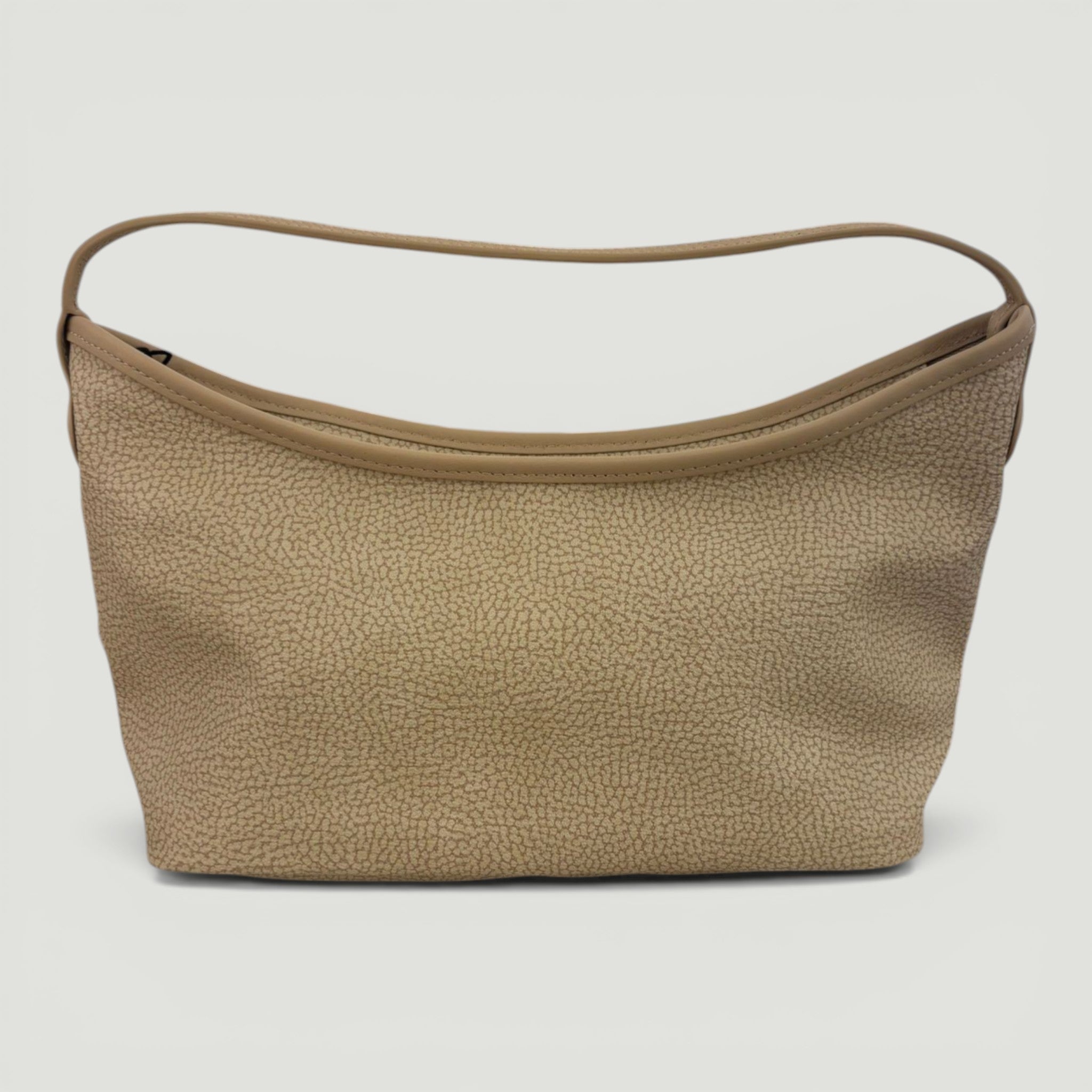 BORBONESE BORSA HOBO S. SABBIA