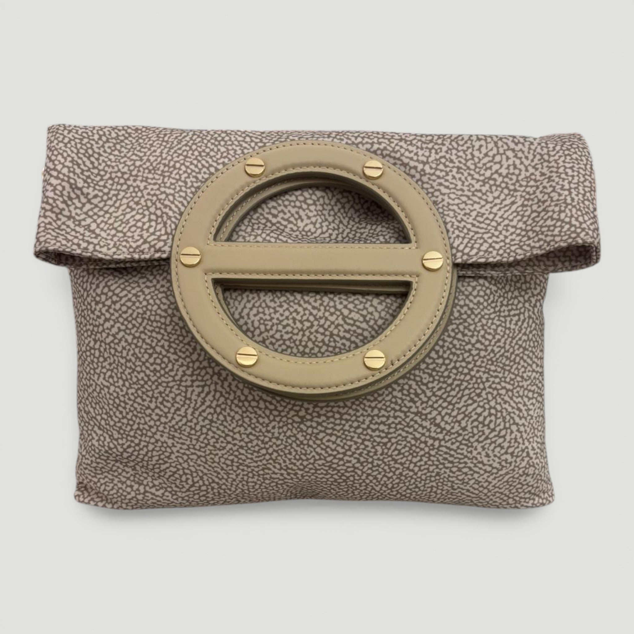 BORBONESE BORSA CROSS OVERE PIATTA S. SABBIA