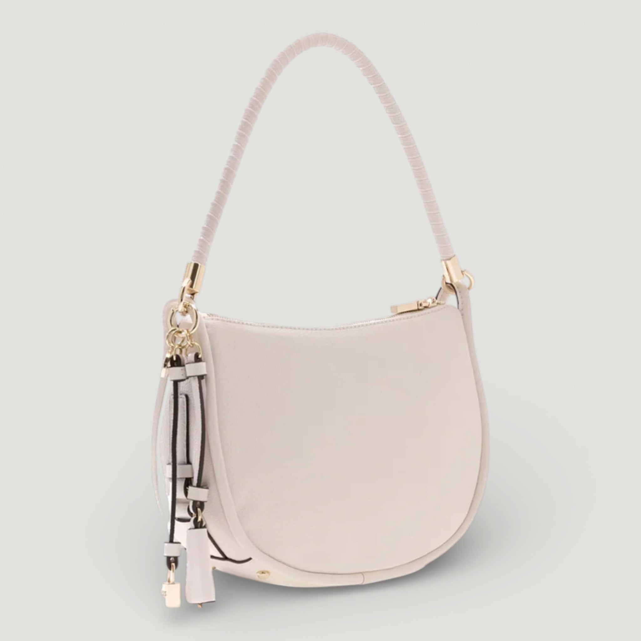 GUESS BORSA DANYA HOBO SHOULDER BAG OFF WHITE