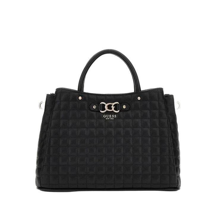GUESS BORSA NADIRA GIRLFRIEND SATCHEL BLACK
