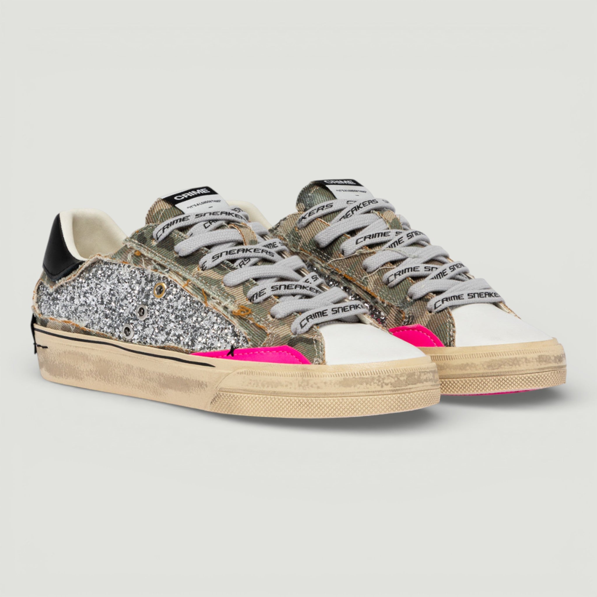 CRIME LONDON DECONSTRUCTED CAMO STARDUST