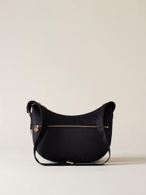BORBONESE BORSA LUNA BAG SMALL BLACK