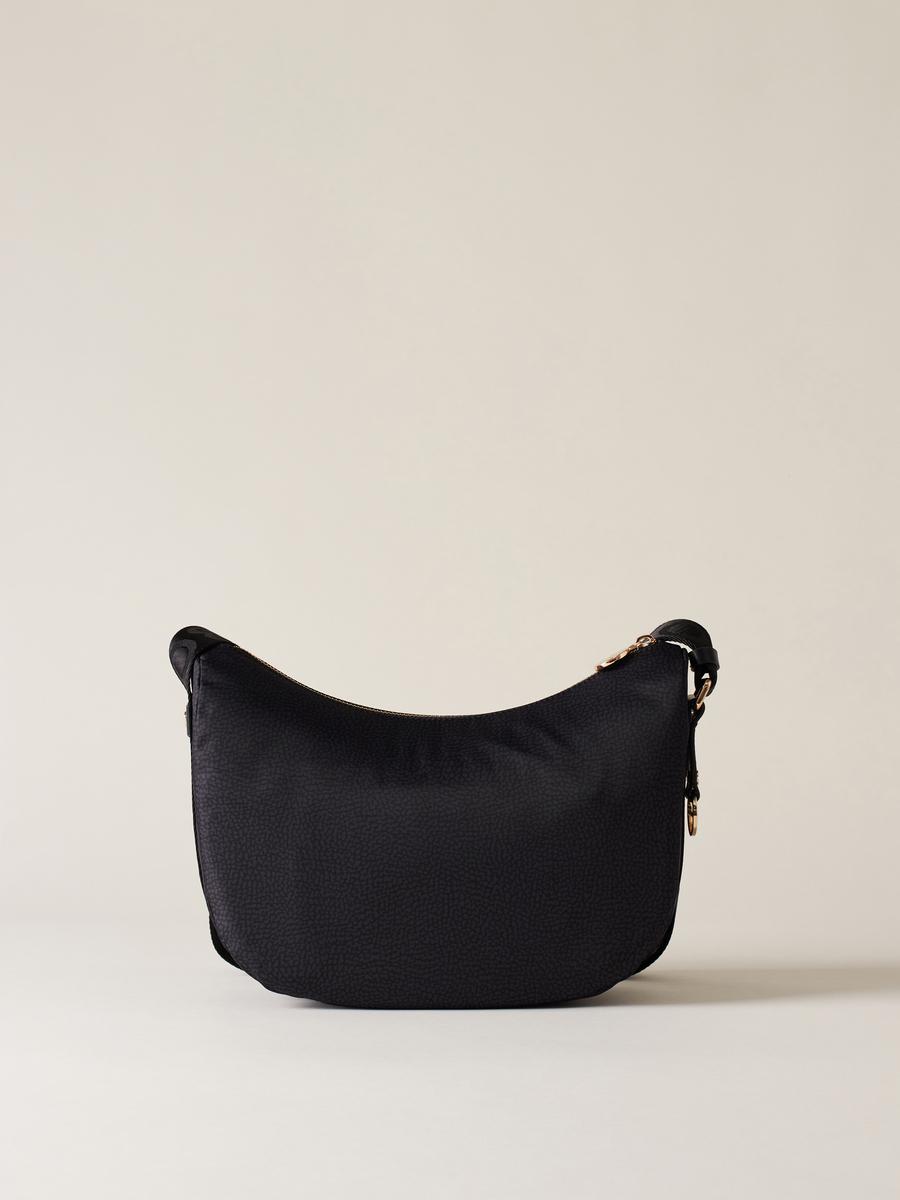 BORBONESE BORSA LUNA BAG SMALL BLACK 3