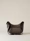 BORBONESE BORSA LUNA BAG SMALL OP NATURALE NERO