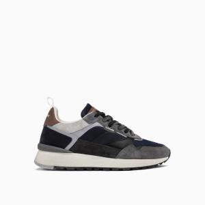 CRIME LONDON SNEAKERS LUNAR MIDNIGHT NAVI BLU/GRIGIO