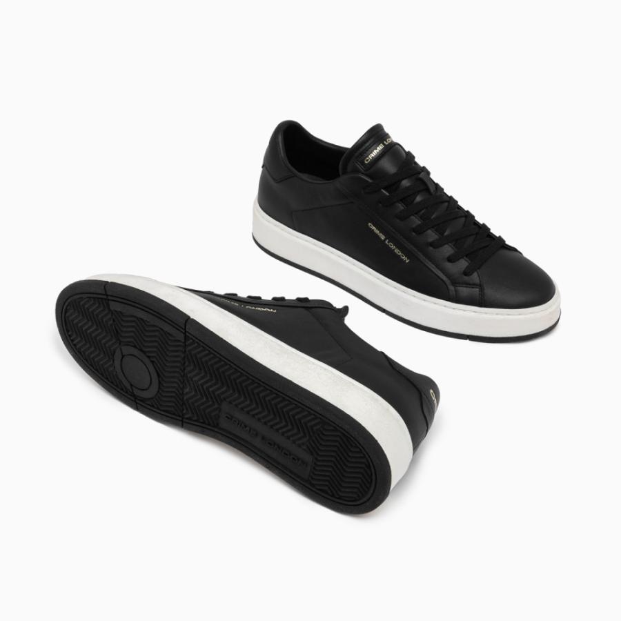 CRIME LONDON SNEAKERS DESTINY BLACK BLACK 4