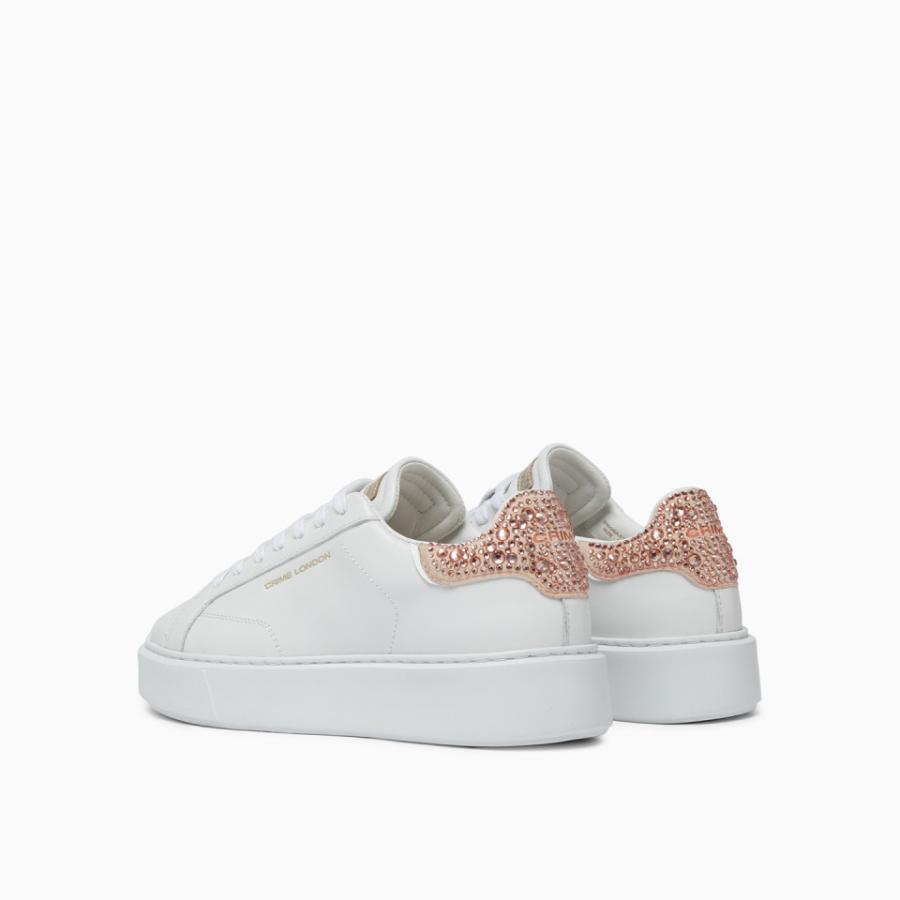 CRIME LONDON SNEAKERS NEW EXTRALIGHT VANILLA DIAMOND BIANCO 3