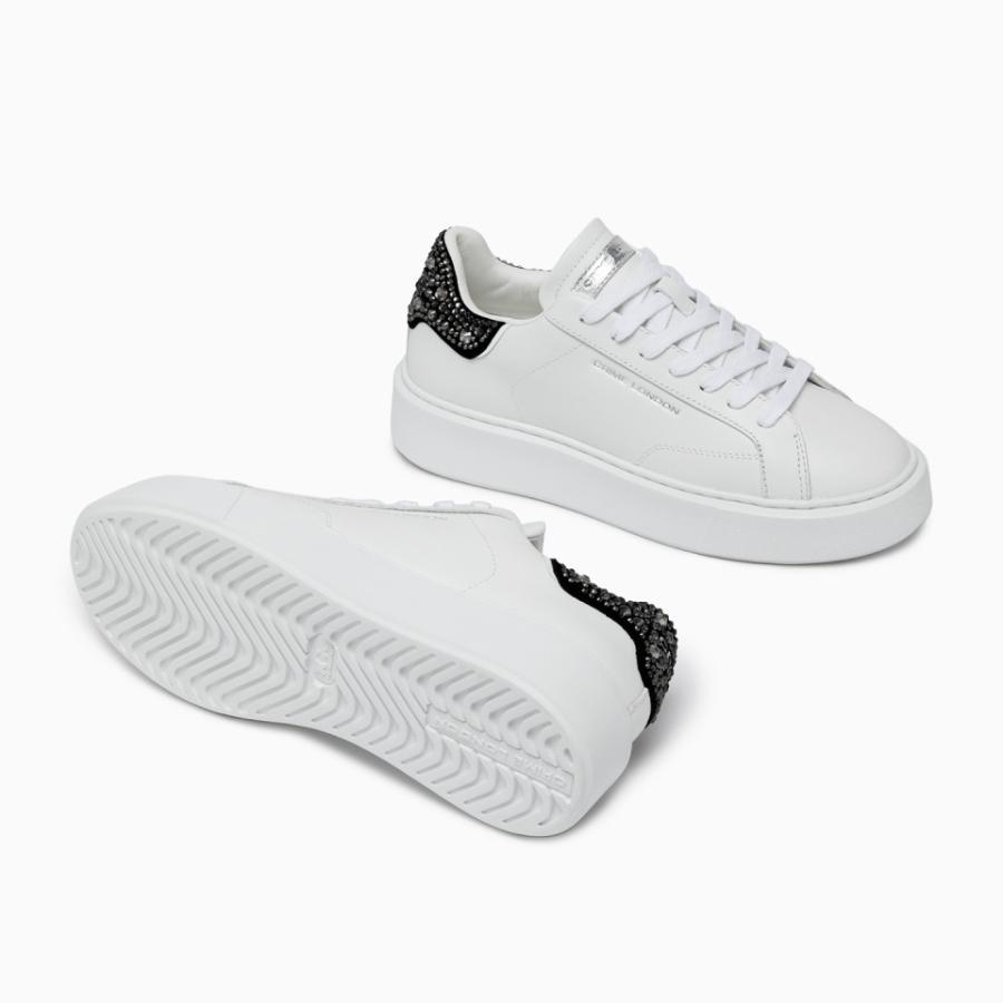 CRIME LONDON SNEAKERS NEW EXTRALIGHT BLACK DIAMOND BIANCO 4