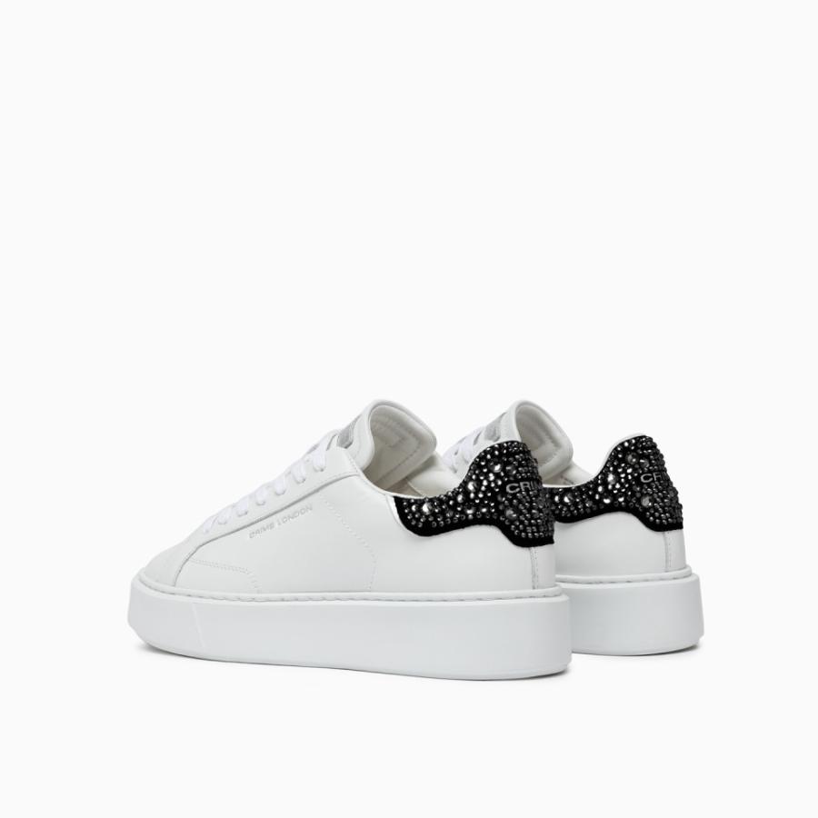 CRIME LONDON SNEAKERS NEW EXTRALIGHT BLACK DIAMOND BIANCO 3