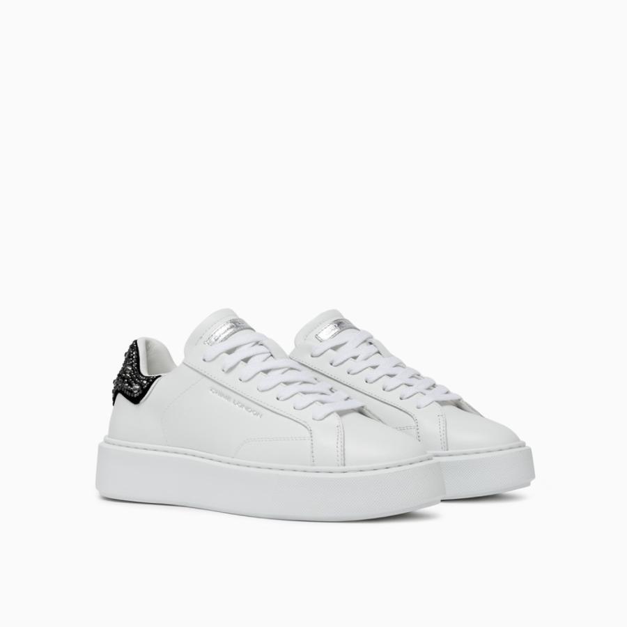 CRIME LONDON SNEAKERS NEW EXTRALIGHT BLACK DIAMOND BIANCO 2