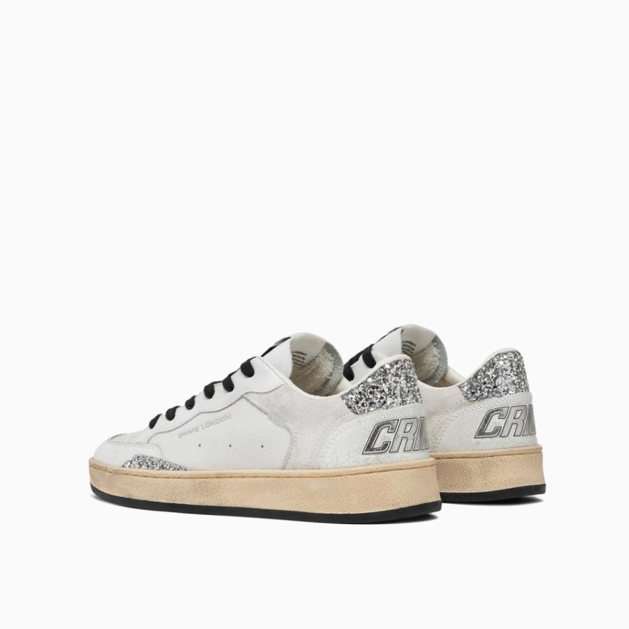 CRIME LONDON SNEAKERS CHELSEA BADDIE ON THE BLOCK BIANCO 3