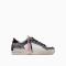 CRIME LONDON SNEAKERS SK8 DELUXE TO THE MOON  GRIGIO