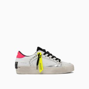 CRIME LONDON SK8 DELUXE LETHAL PINK BIANCO