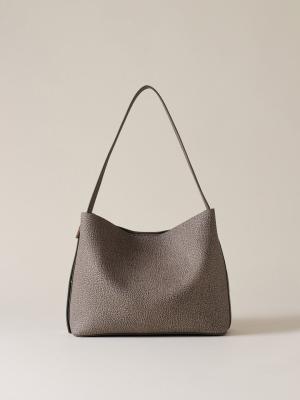 BORSA BORBONESE SECCHIELLO S. CLAY GREY