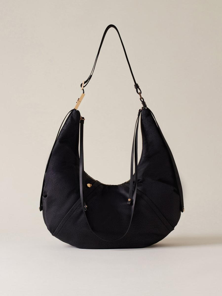 BORSA HOBO MEDIUM BLACK 1