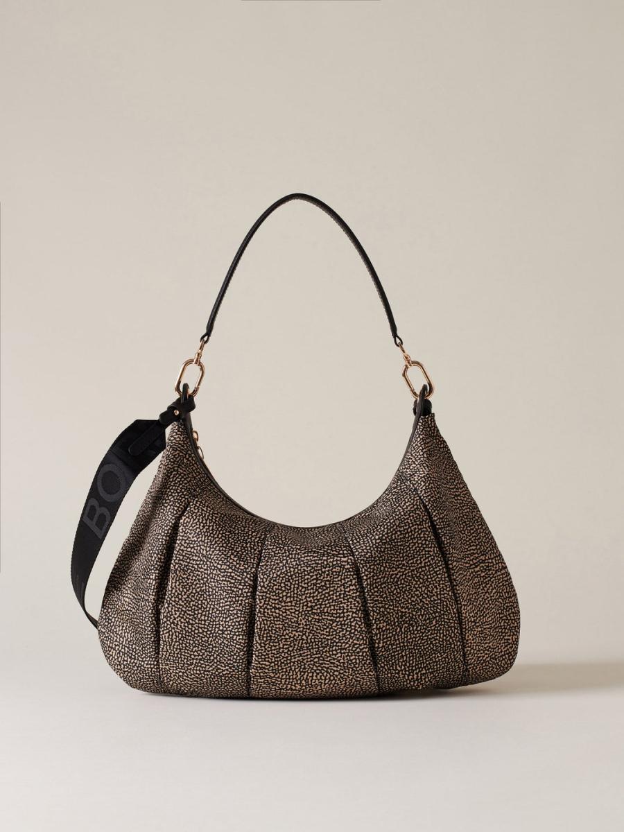 BORSA HOBO M. C/T OP NATURALE NERO 1