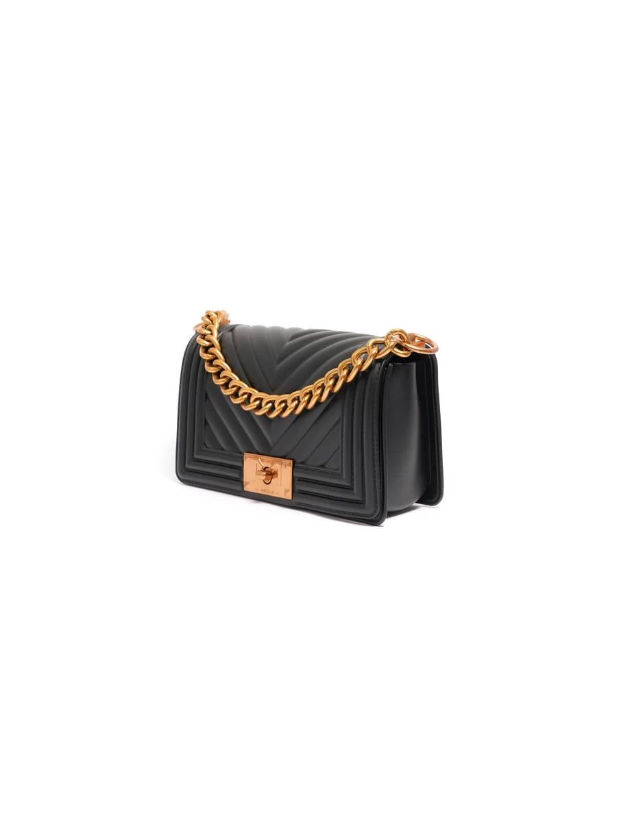 BORSA MARC ELLIS FLAT S BLACK BLACK 2