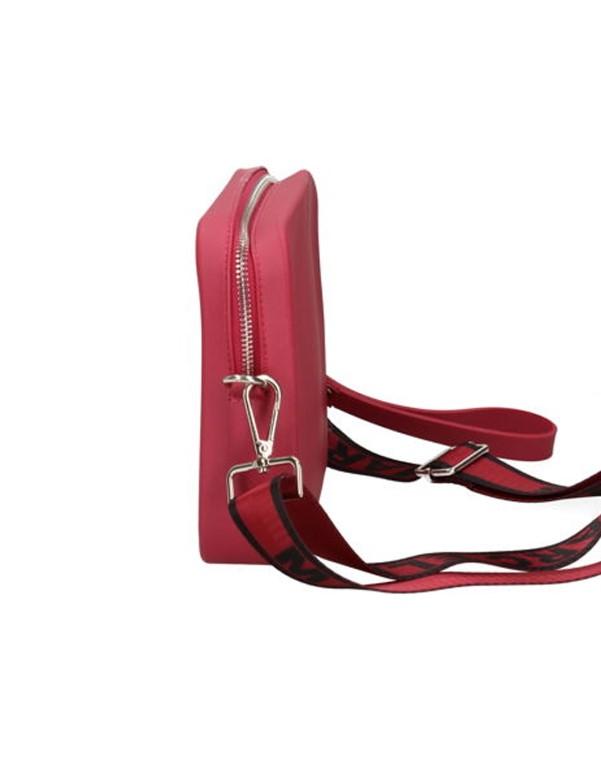 MARC  ELLIS BORSA FLAT FLOWE CHERRY SILVER CHERRY  3