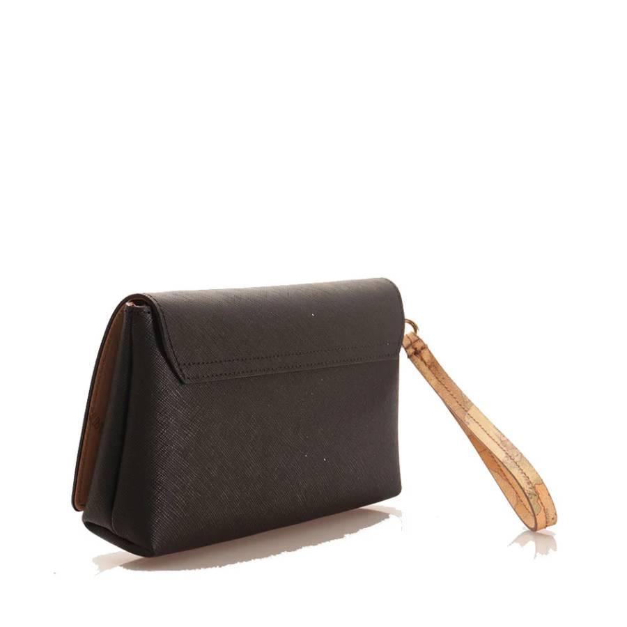 ALVIERO MARTINI 1^ CLASSE POCHETTE PATTA E POLSIERA NERA NERO 3