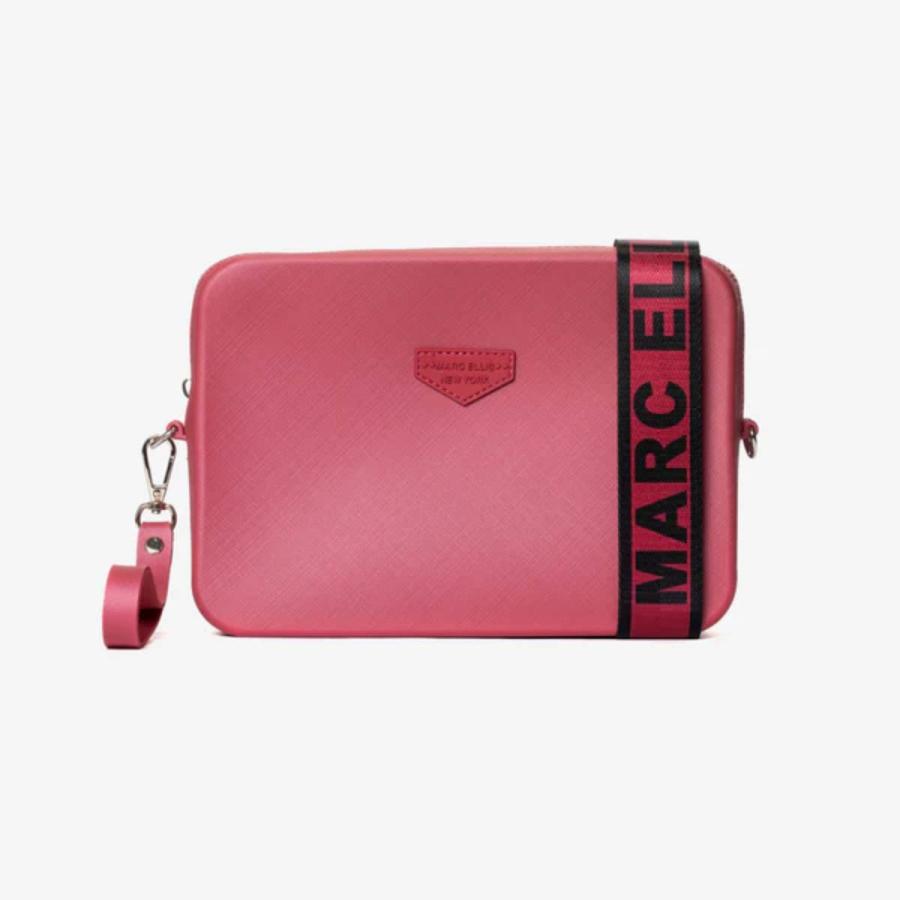 MARC  ELLIS BORSA FLAT FLOWE CHERRY SILVER CHERRY  1